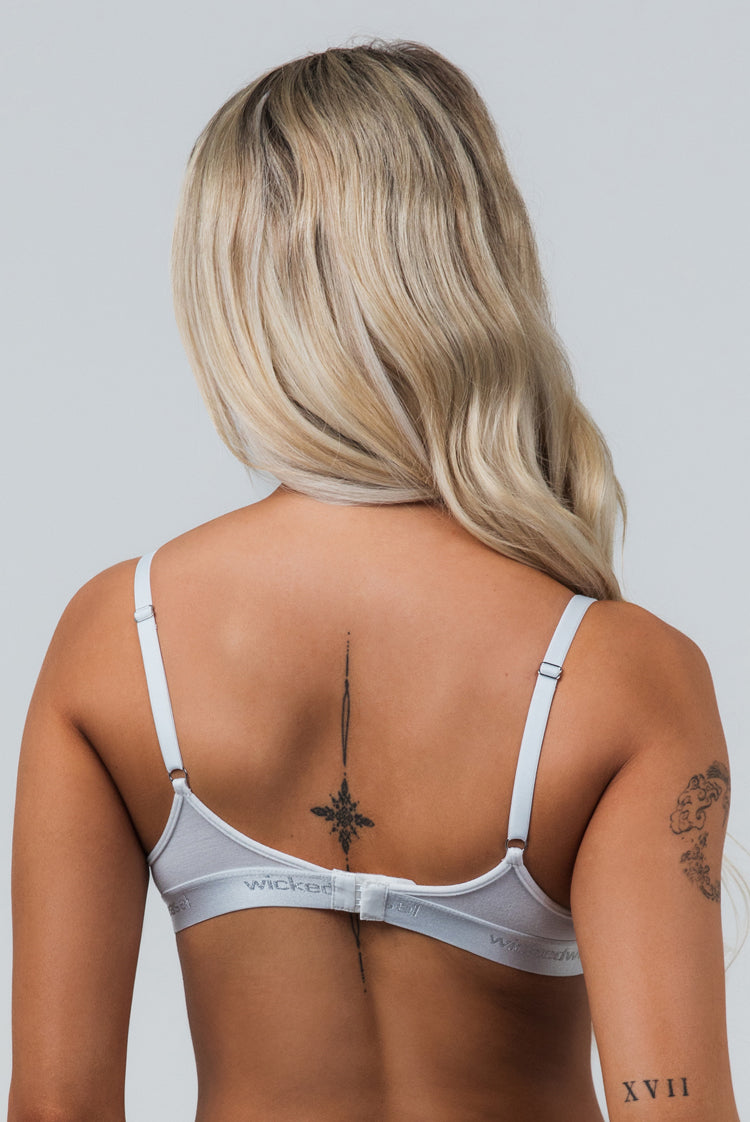 Bamboo Body 1411 Underwire Bra White