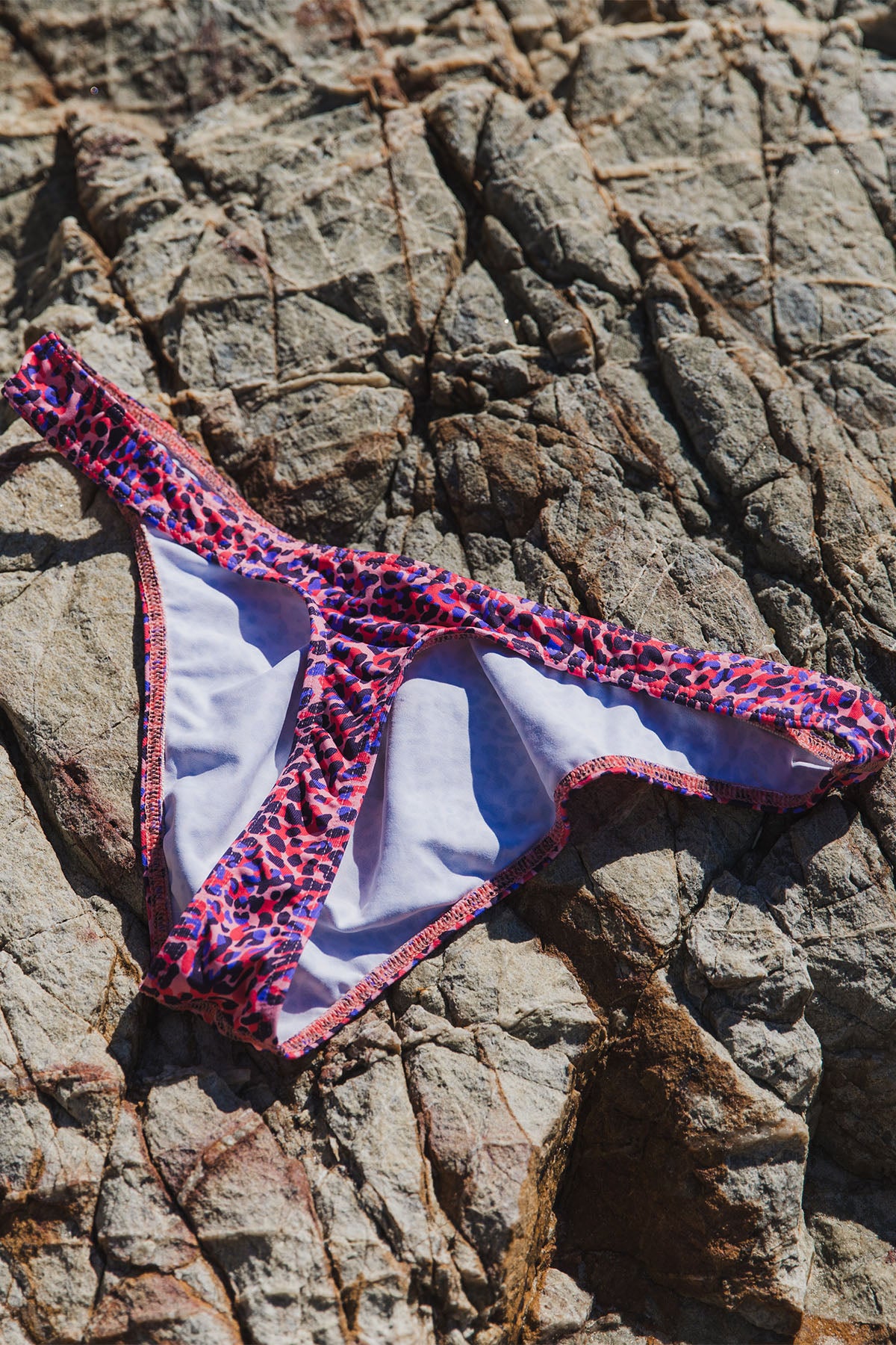 Coral Coast Pink Leopard 005 Clip Thong