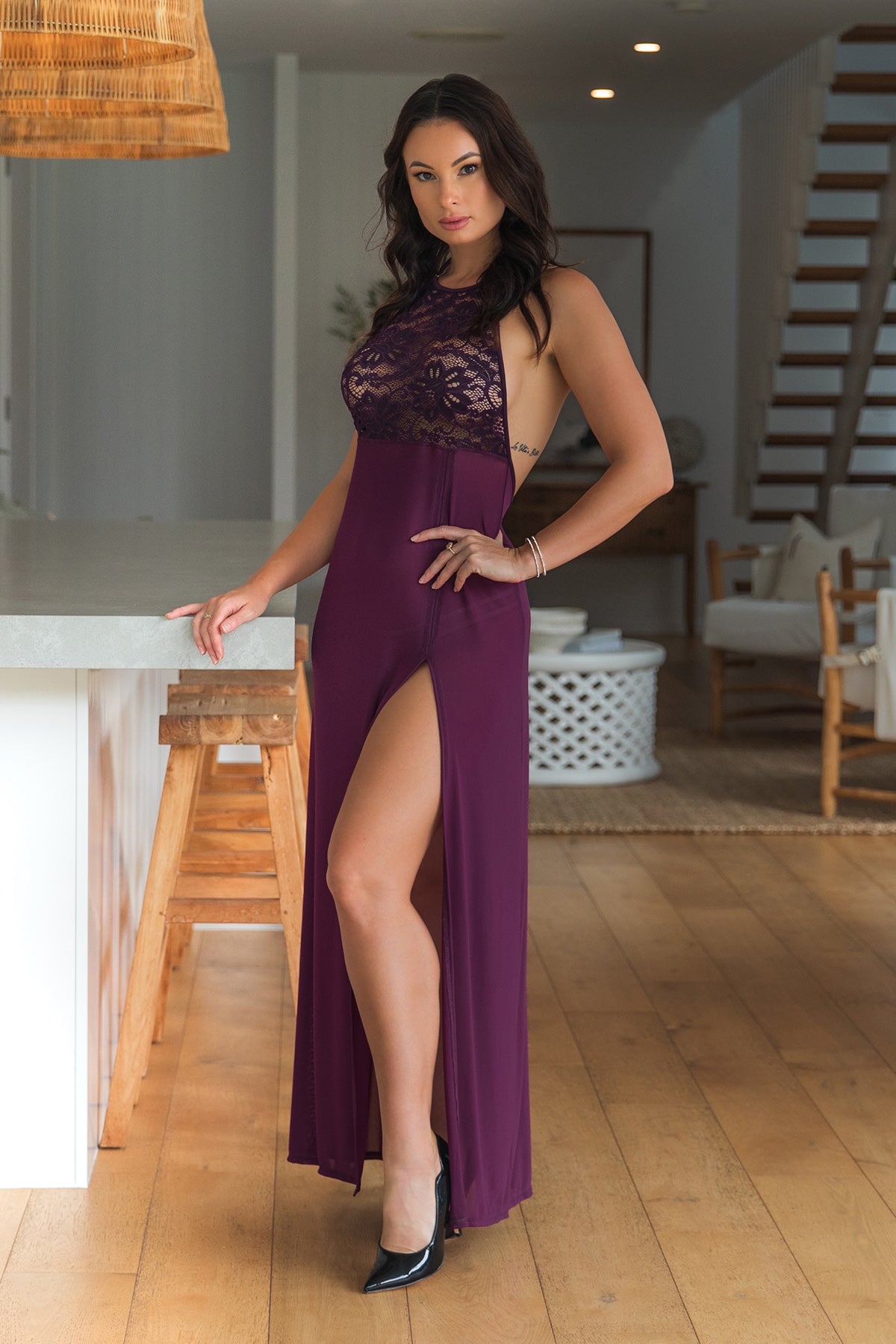 Impulse Berry 596 Dress