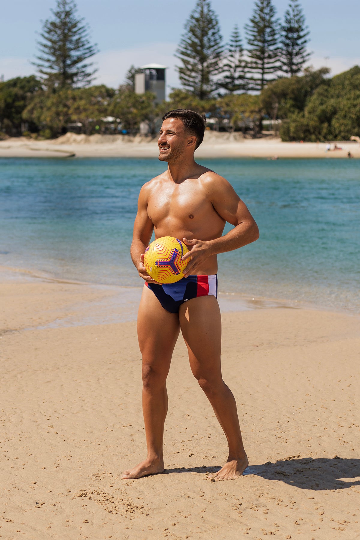 Malibu Red/White/Blue 006 Brief