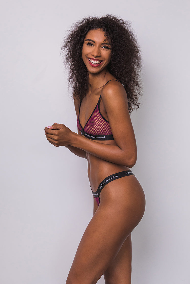 Divine Thrills 140 Bralette Magenta