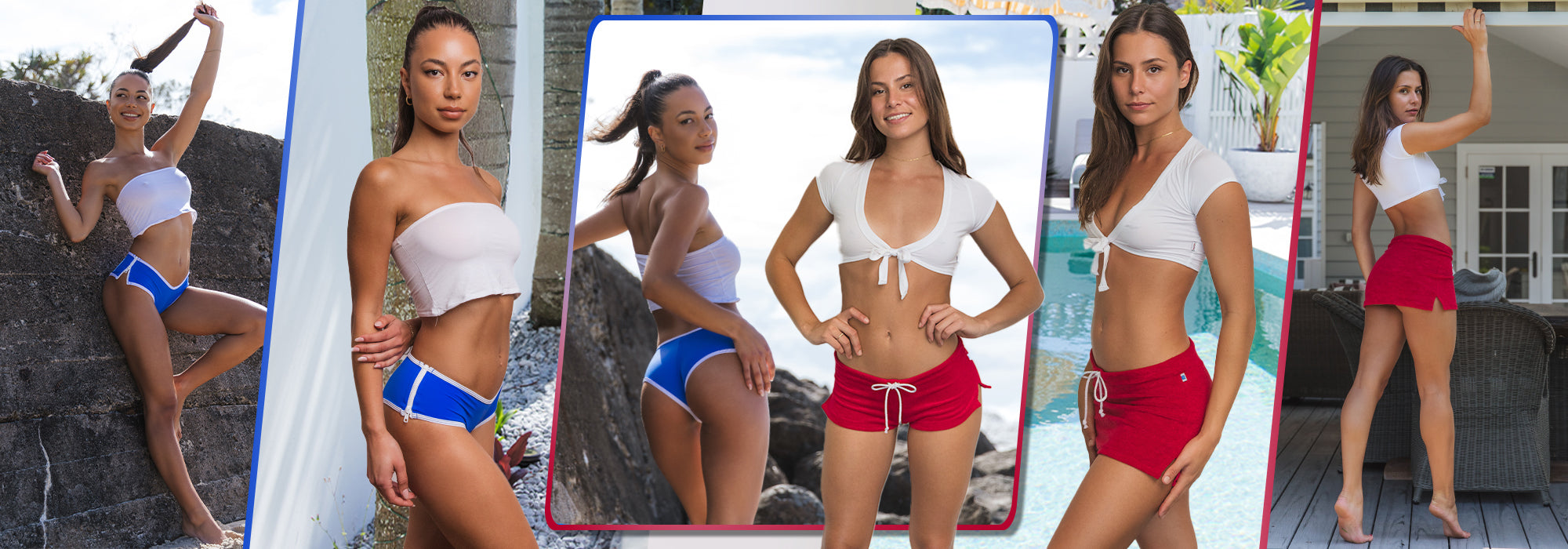 Jemma and Luana Heat Up the Scene with their Hot Outfits