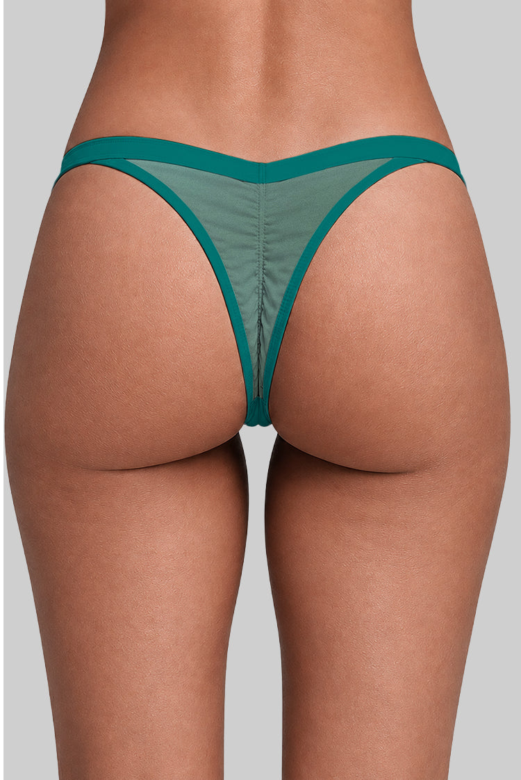 Bare Vision 4221 Brazilian Bikini Bottom Teal