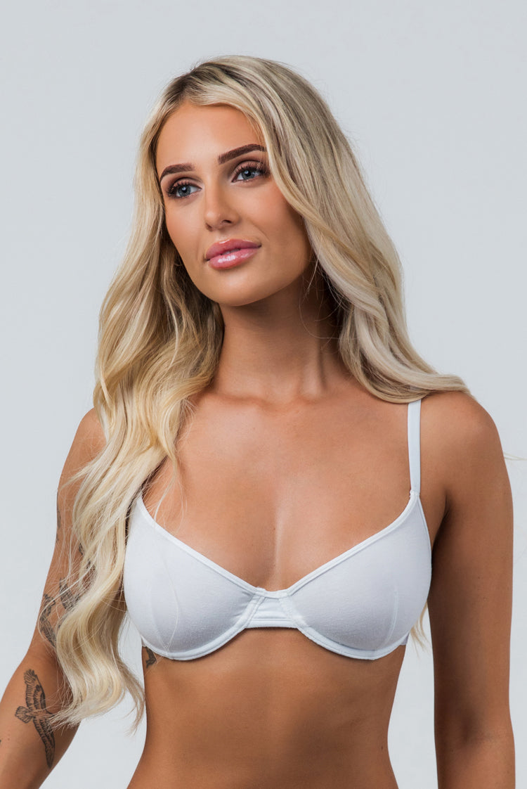 Bamboo Body 1411 Underwire Bra White