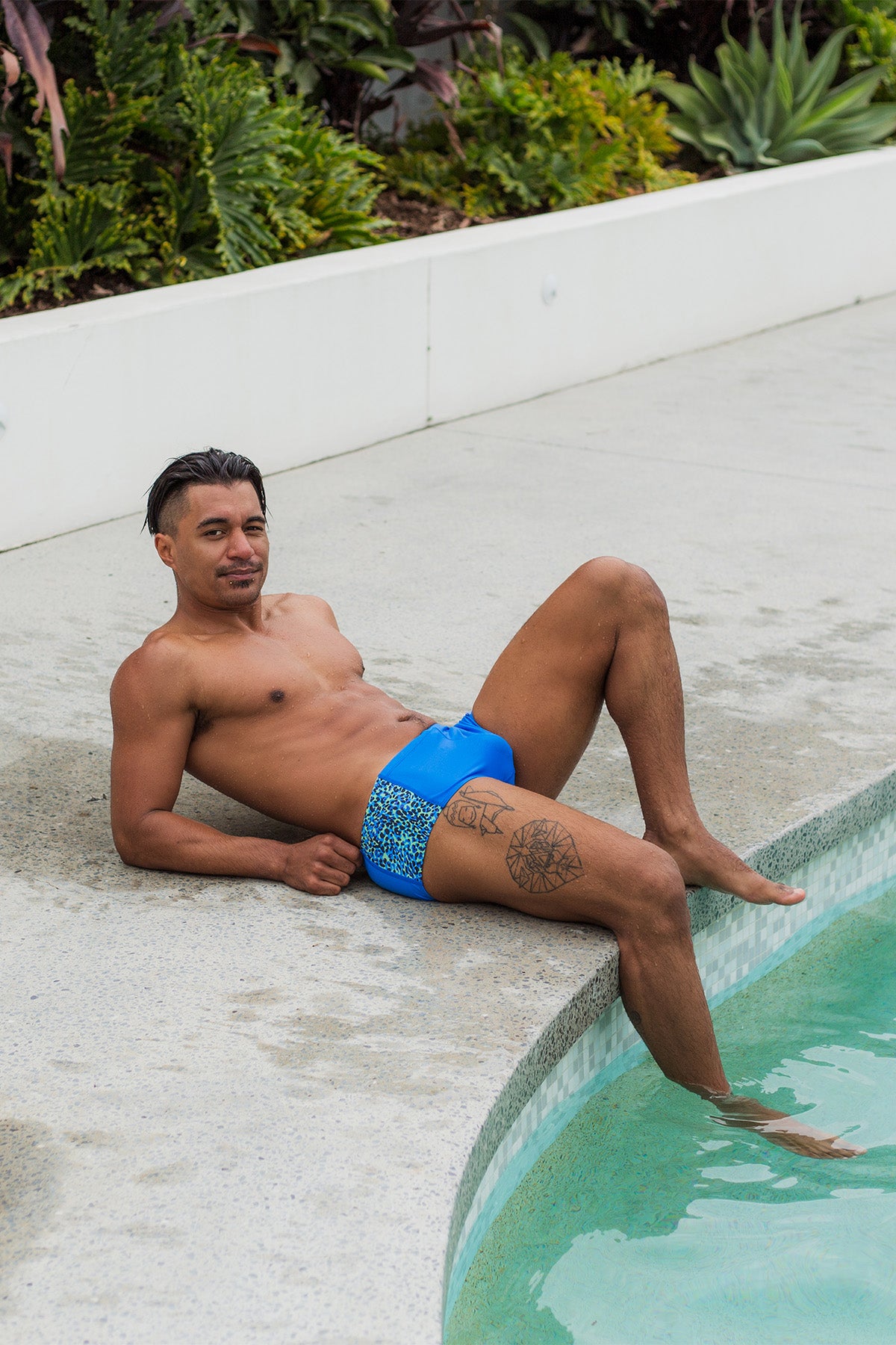 Byron Blue Leopard 007 Trunk