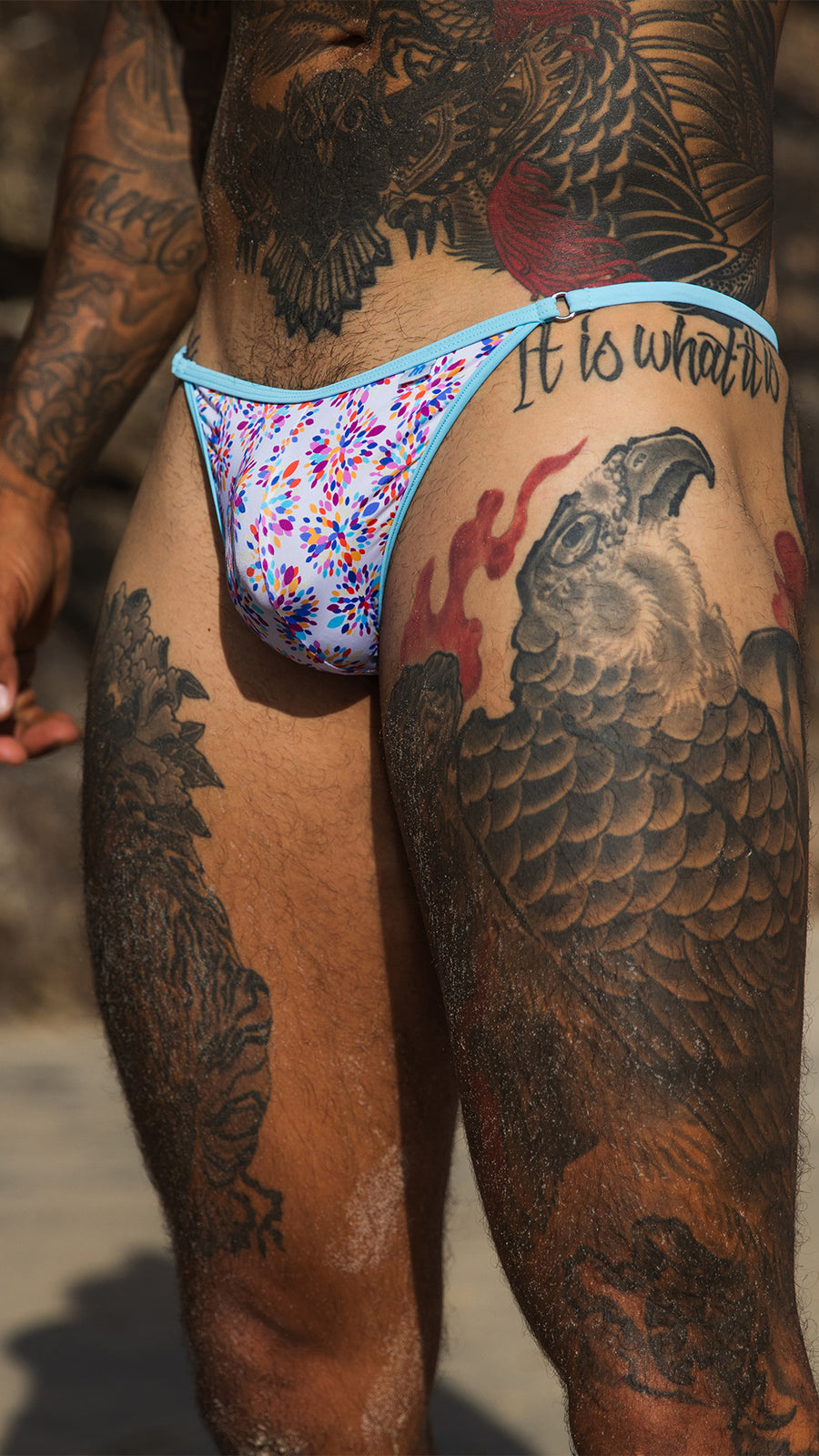 Cable Beach Fireworks 004 String Back Thong