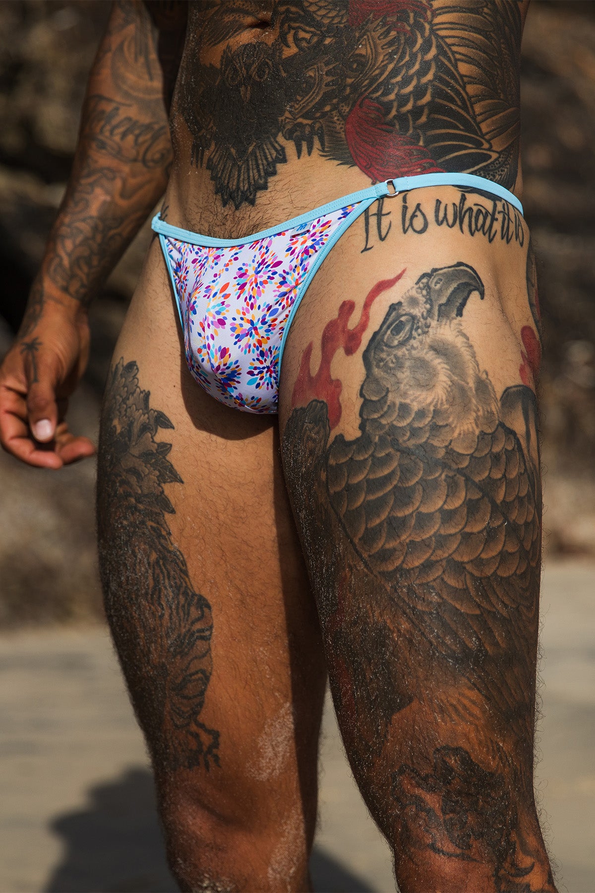 Cable Beach Fireworks 004 String Back Thong