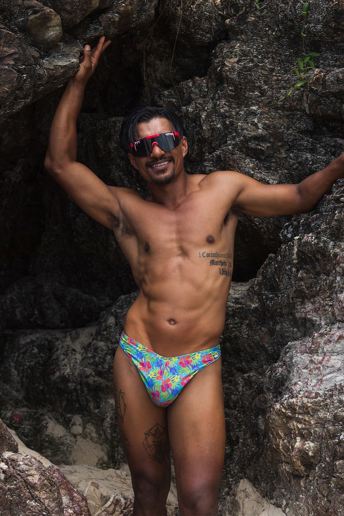 Coral Coast Aloha Bloom 005 Thong