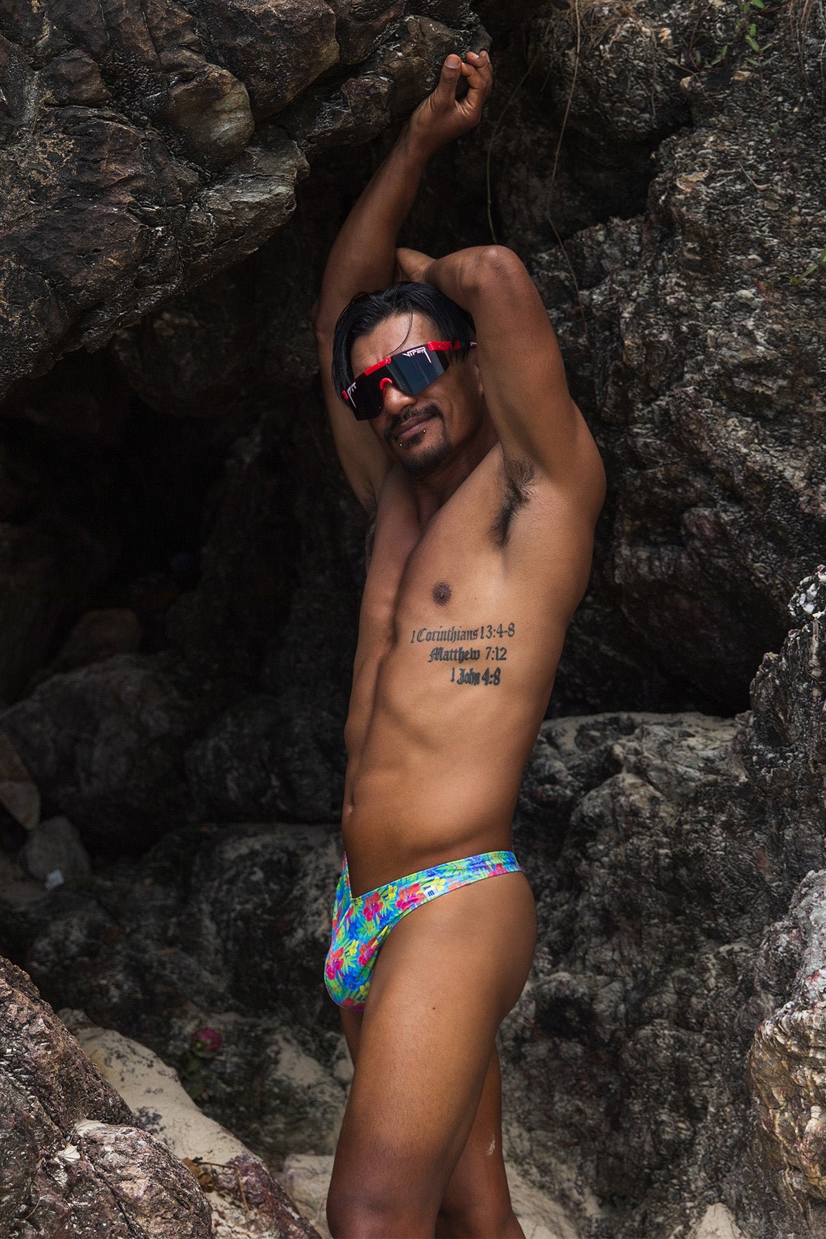 Coral Coast Aloha Bloom 005 Thong