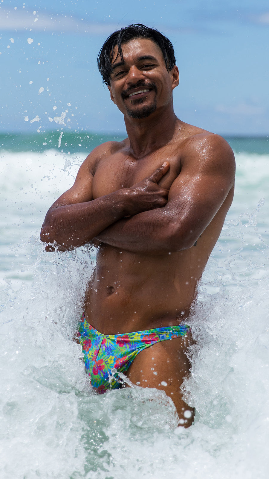 Coral Coast Aloha Bloom 005 Thong