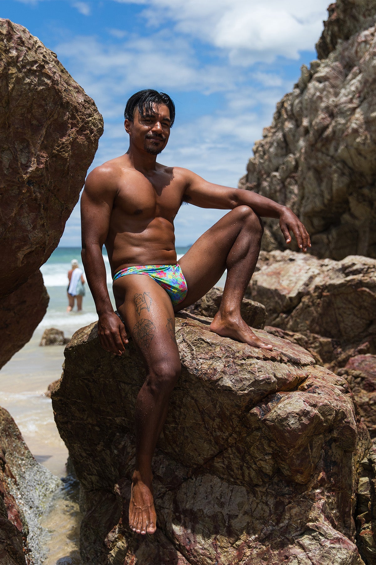 Coral Coast Aloha Bloom 005 Thong