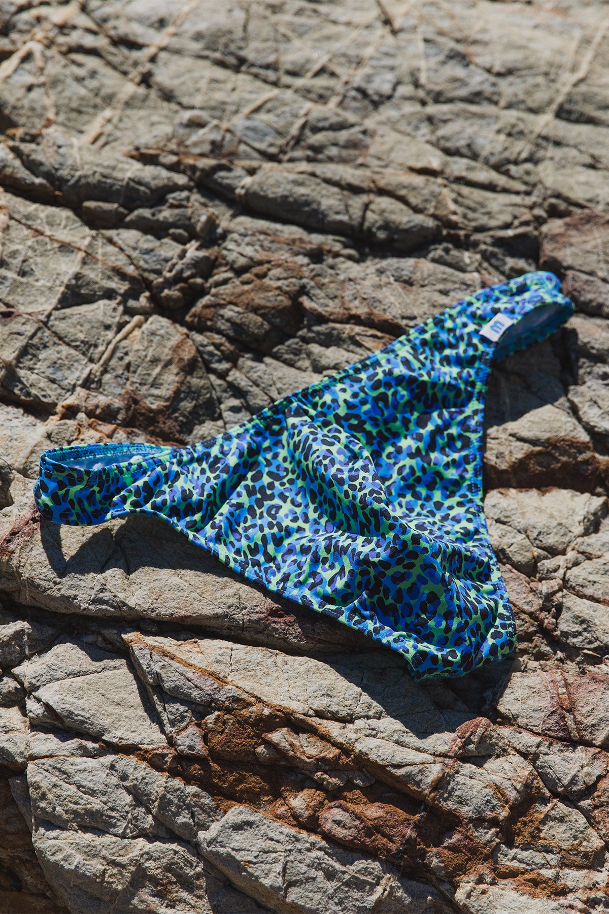 Coral Coast Blue Leopard 005 Clip Thong