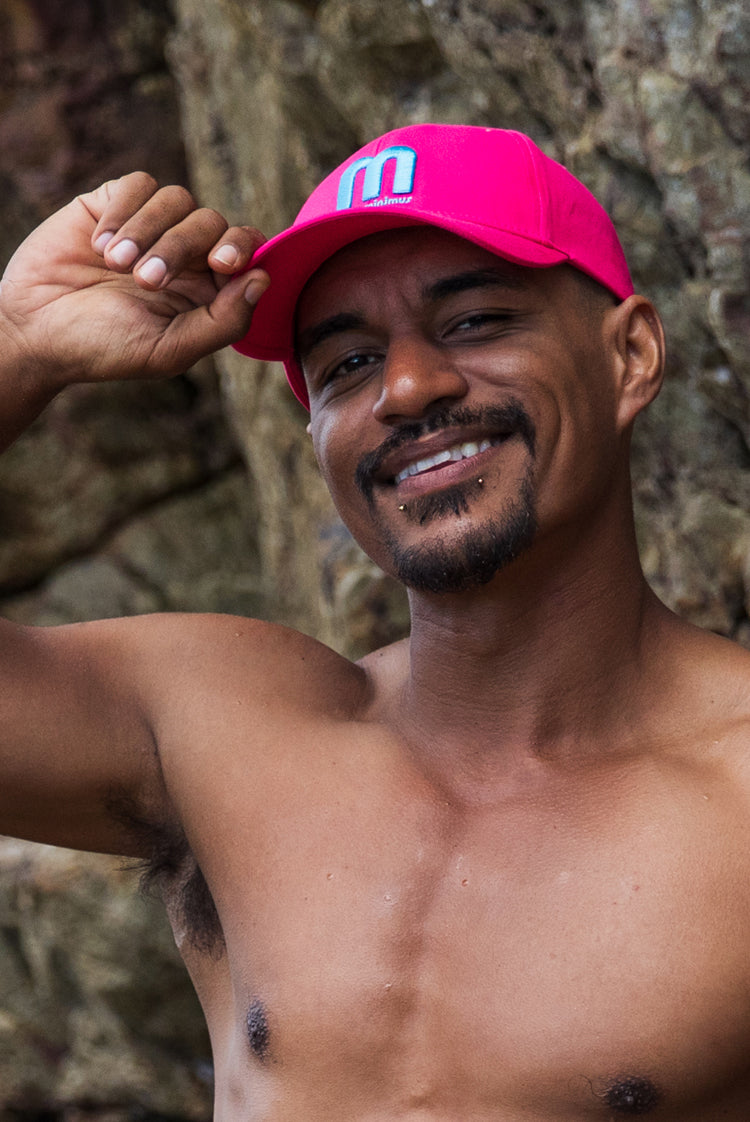 Rebel Cap Hot Pink/Electric Blue 9939 MM Cap