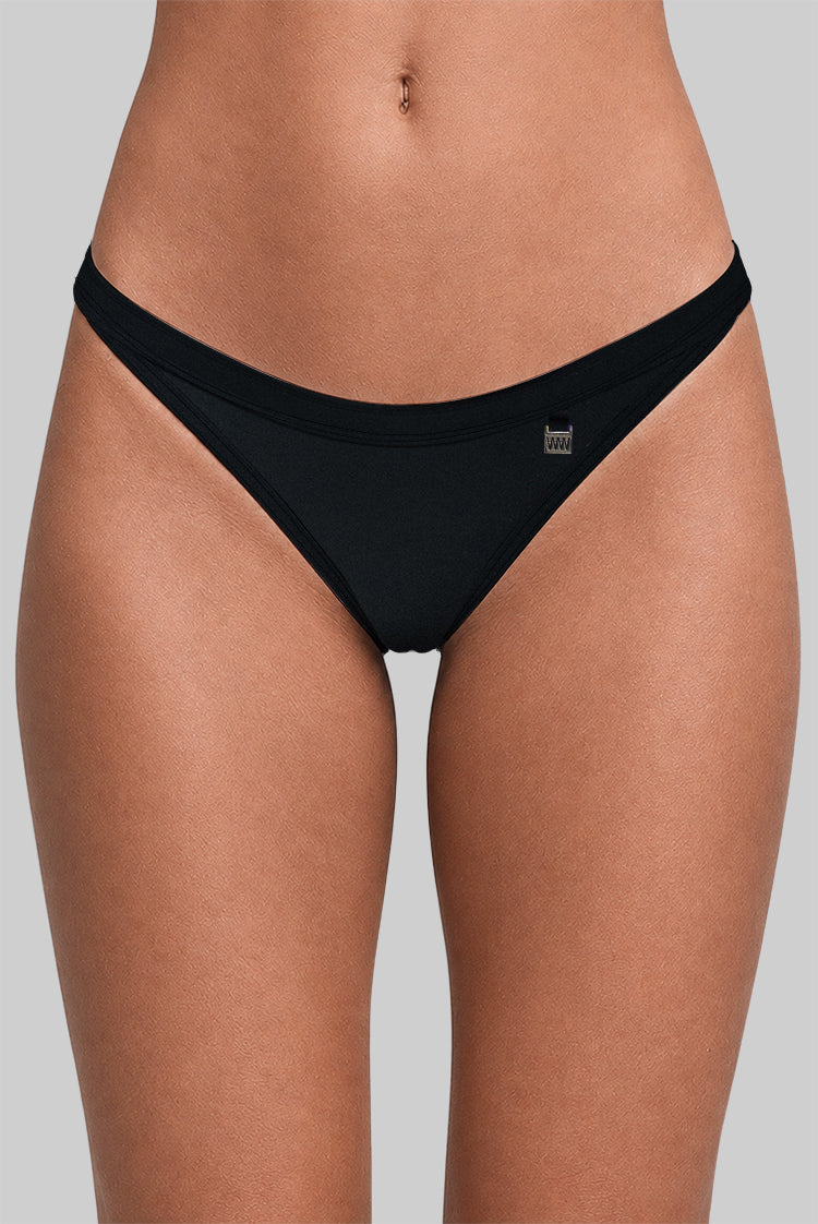 Sheer Vision 4221 Brazilian Bikini Bottom Black
