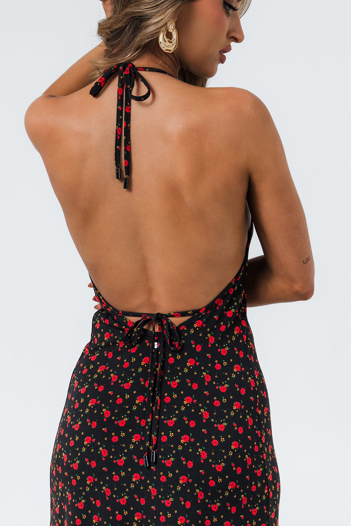 Elysium 5890 Dress Red Roses