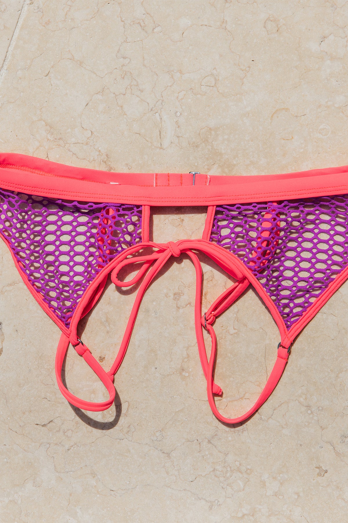 Show Stopper Violet Lite 371 Crop Bikini Top