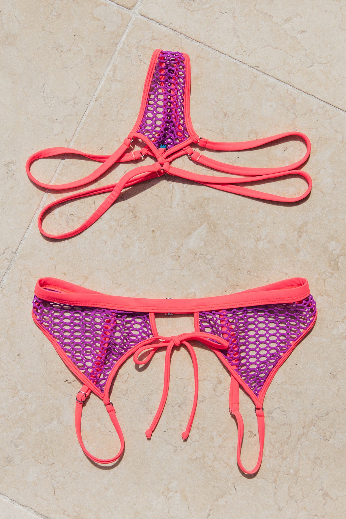 Show Stopper Violet Lite 468 Thong Bikini Bottom