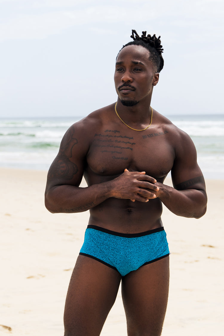 Thunder Icon Electric Blue Shimmer 007 Trunks