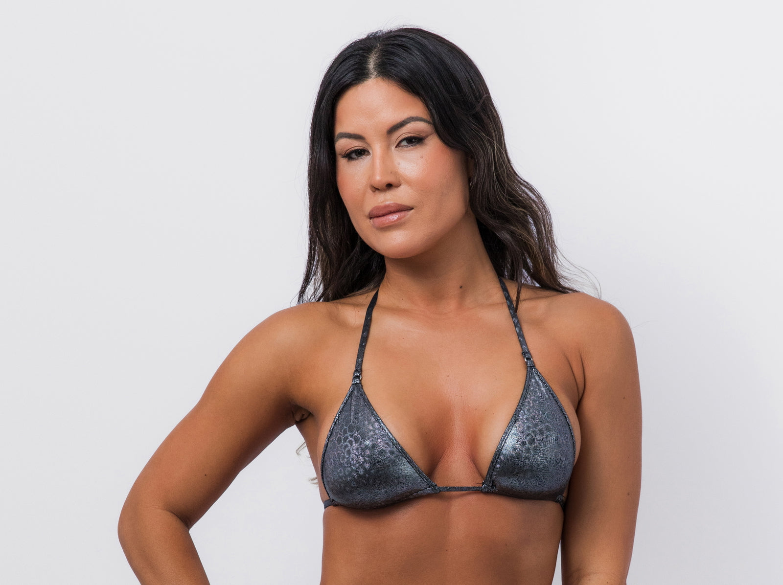 Opaline 312 Tri Top Bikini Black