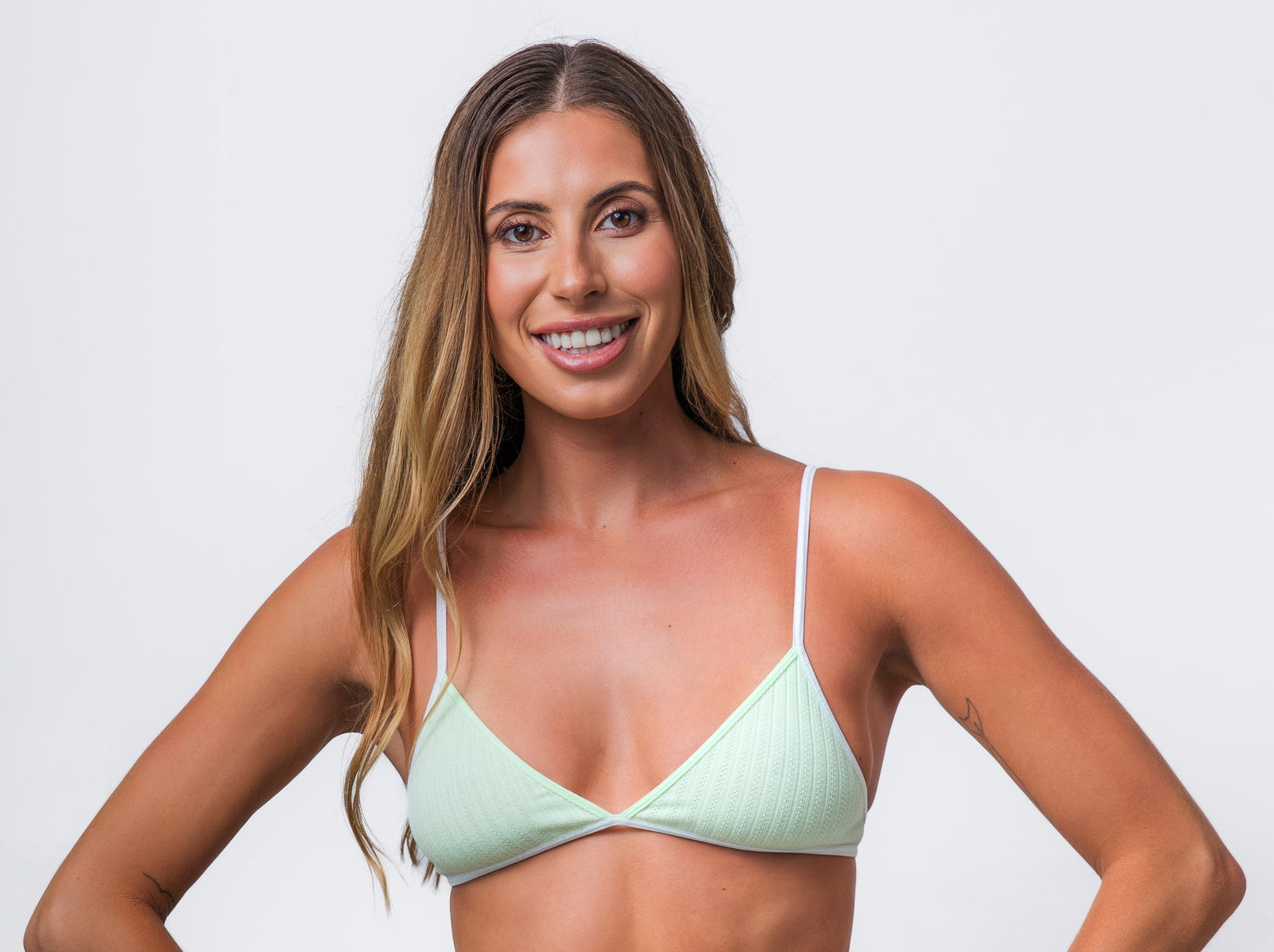 Cotton Delight 136 Crop Bra Pinelime