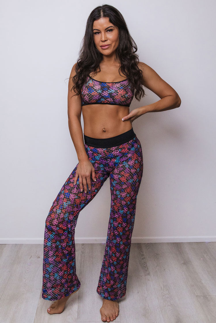 Mega Mesh 5488 Pants Love Notes
