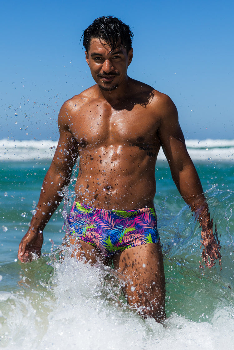 Birthday 2026 Matt Lycra 007 Bondi Palm Riot