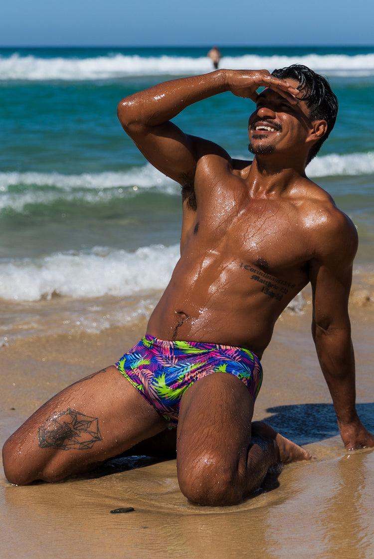 Birthday 2026 Matt Lycra 007 Bondi Palm Riot