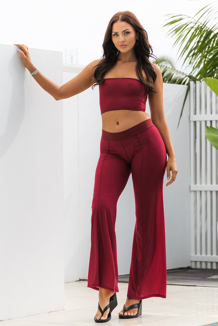Sculpted Curves 5410 Pants Ruby