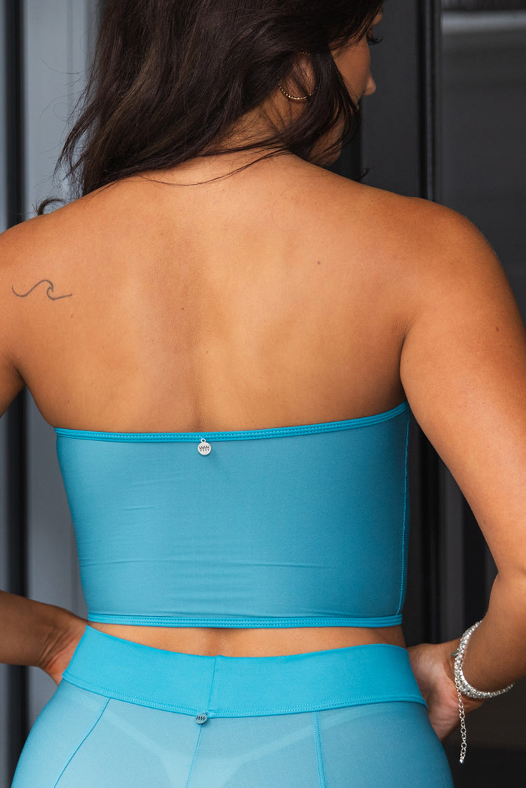 Sculpted Curves 920 Strapless Top Sapphire
